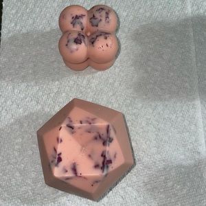 Rose petal Pastel pink Candle